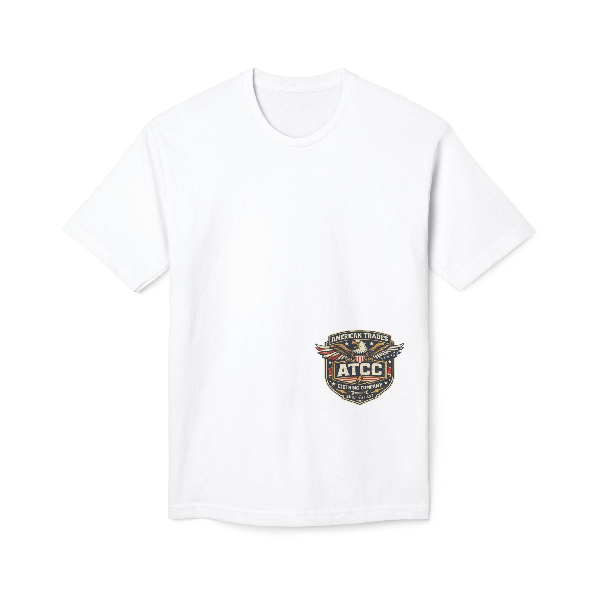 ATCC Badge Pocket T-Shirt — American Made Vintage Crest Tee